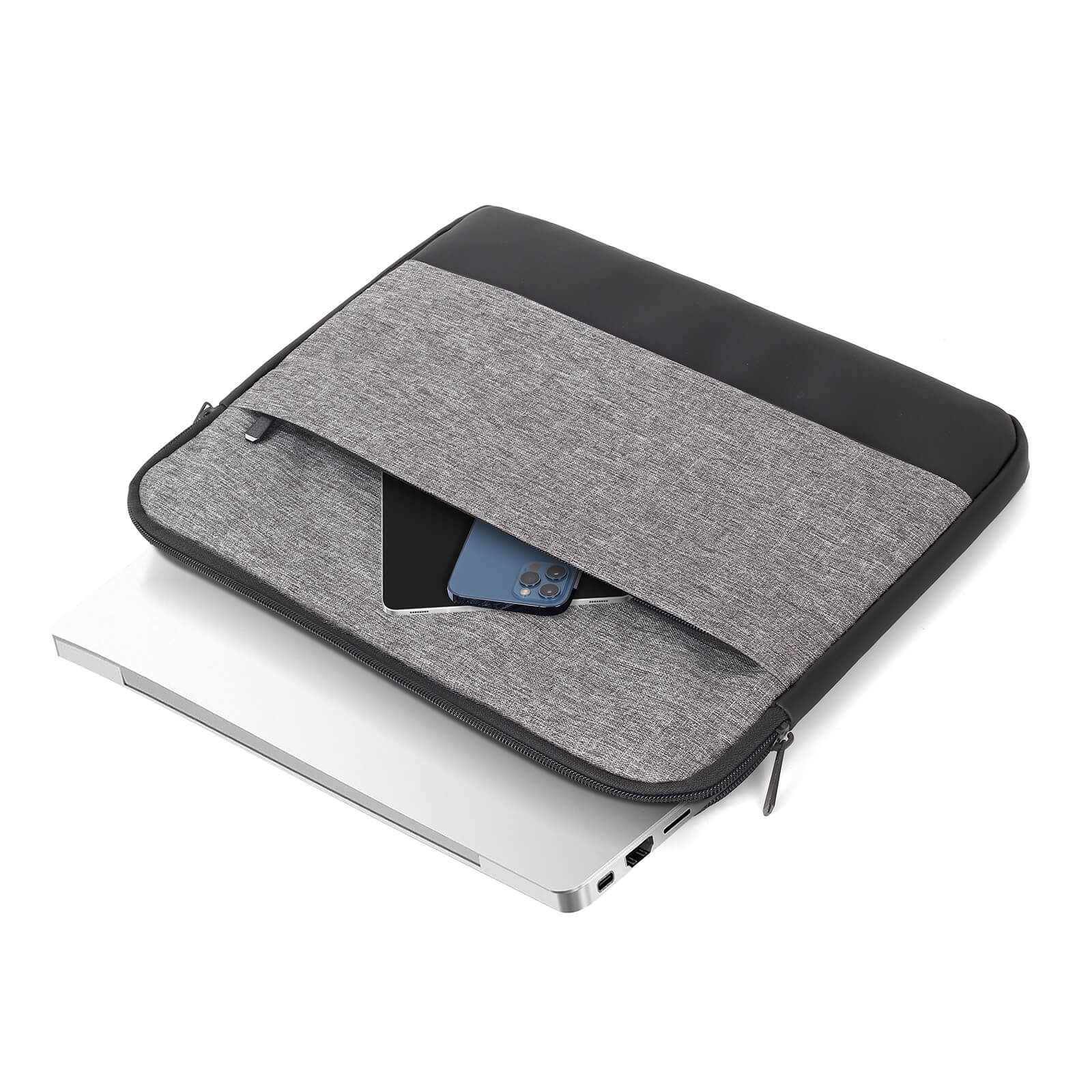 MACK MCC-408 13"-14" UNICITY 2.0 Notebook Sleeve Gri görseli 4