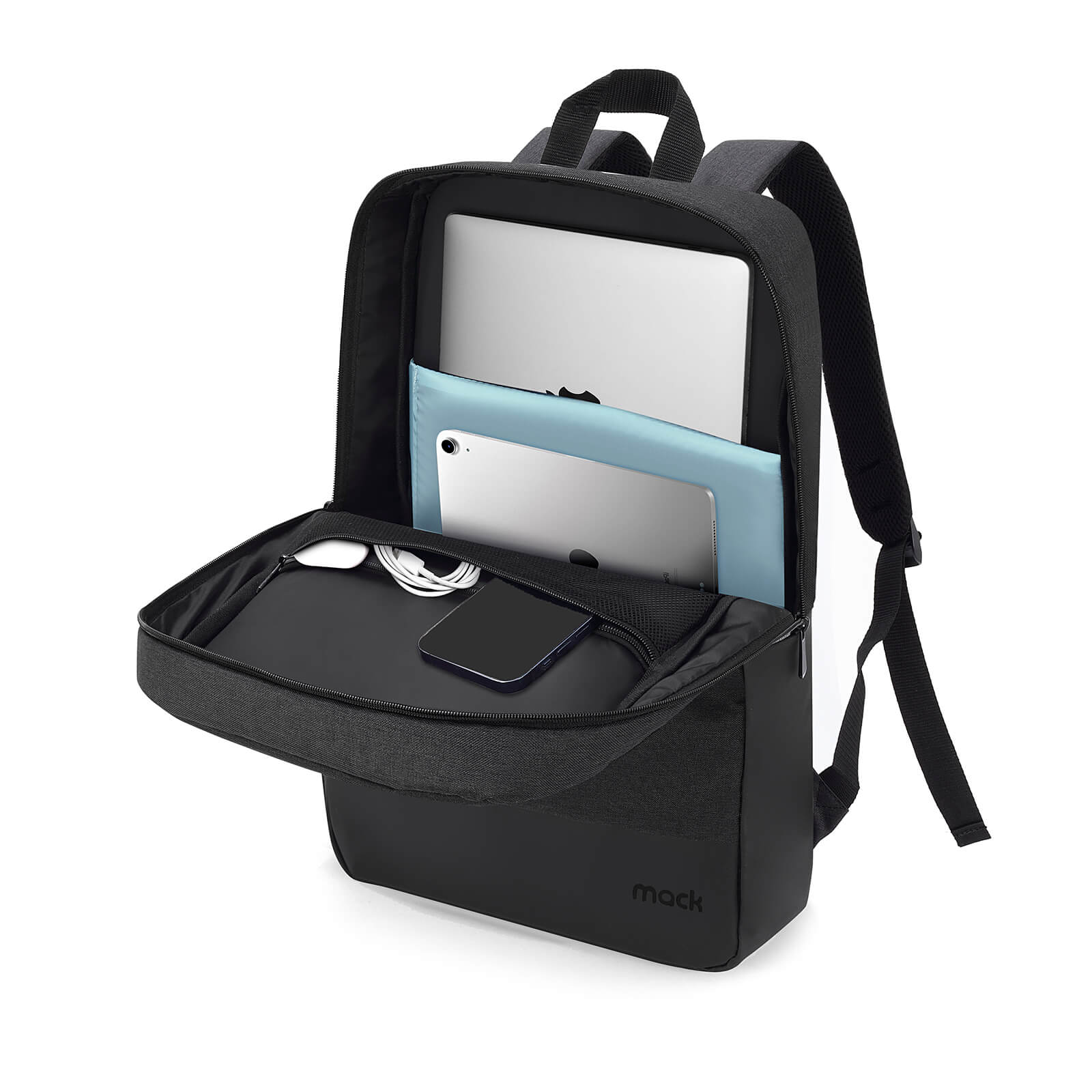 MACK MCC-605 15.6" UNICITY 3.0 Notebook Sırt Çantası Siyah görseli 5