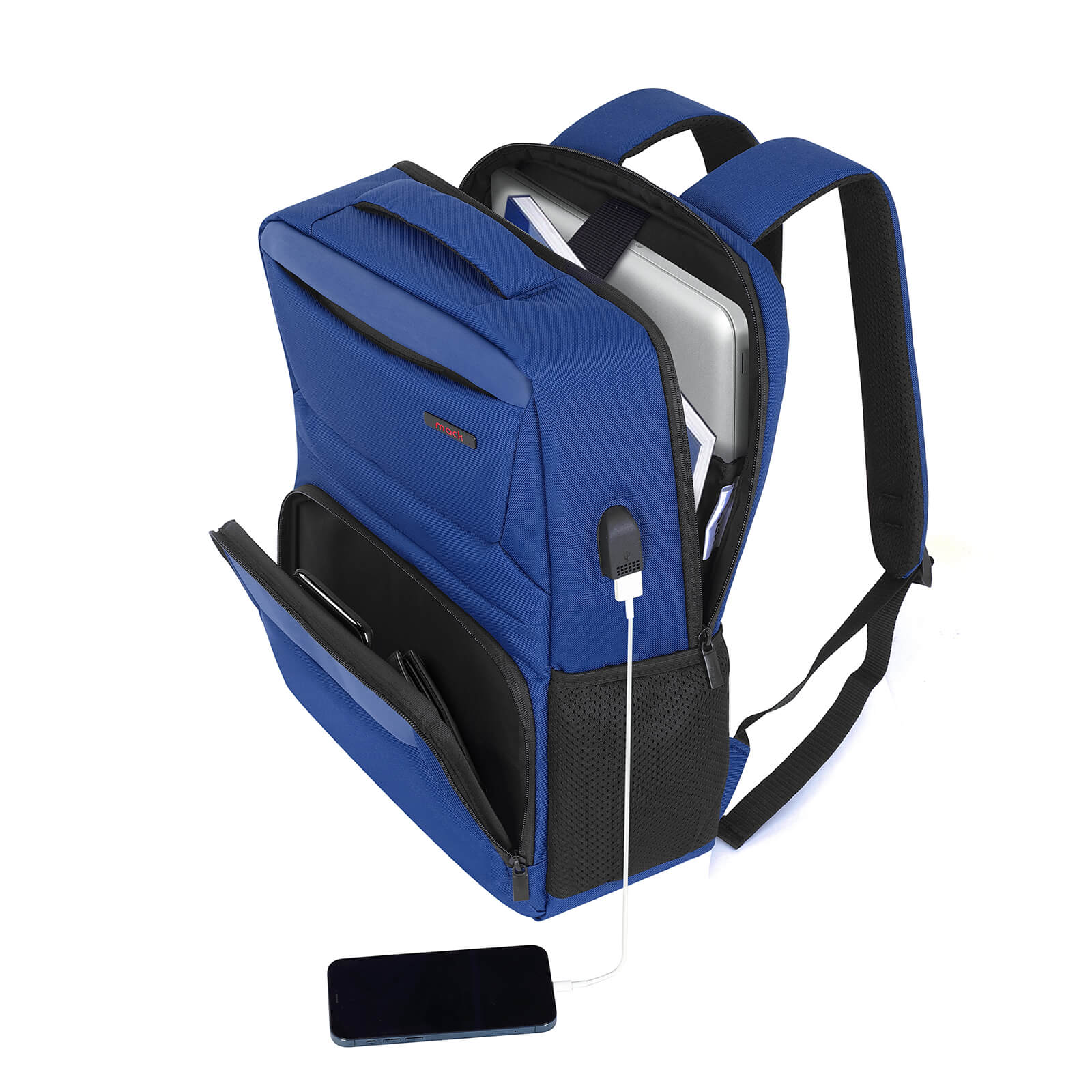 MACK MCC-806 15.6" Business X Notebook Sırt Çantası Lacivert görseli 6
