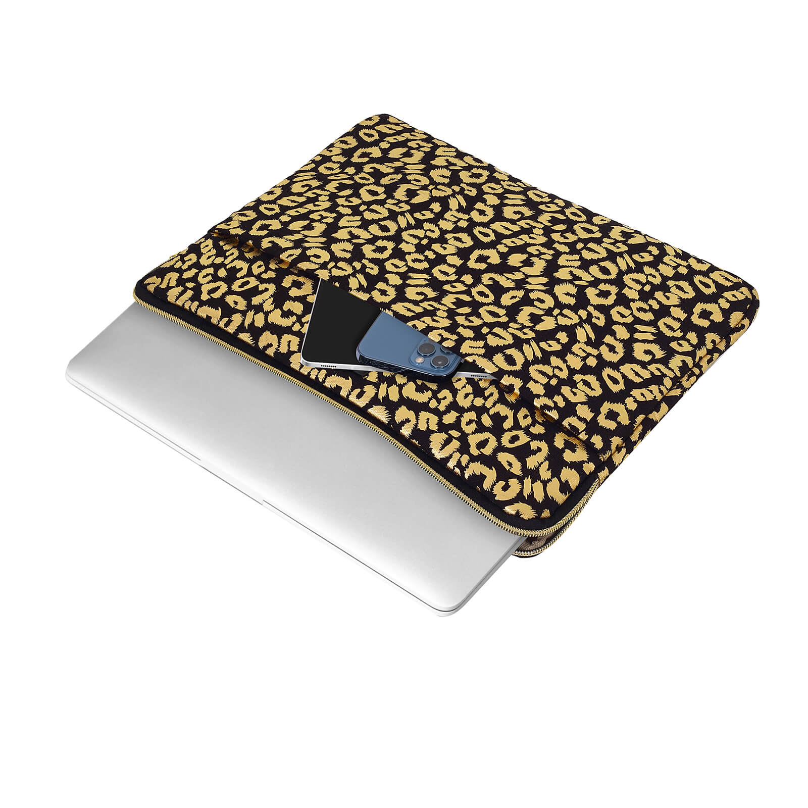 MACK MCC-6101 13"-14" Vivid Notebook Sleeve Siyah/Sarı görseli 4