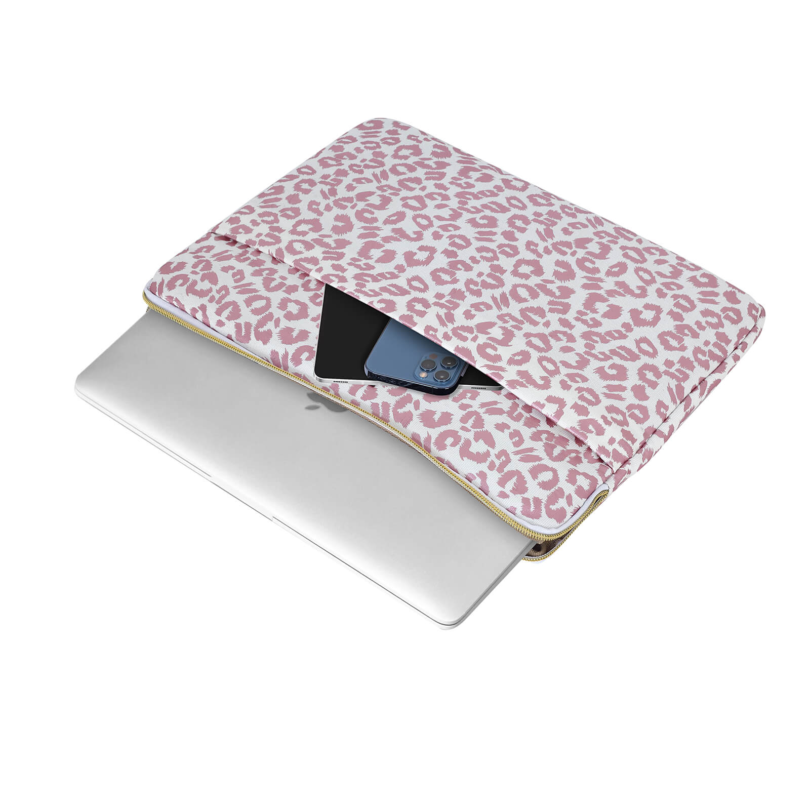 MACK MCC-6102 13"-14" Vivid Notebook Sleeve Beyaz/Pembe görseli 4