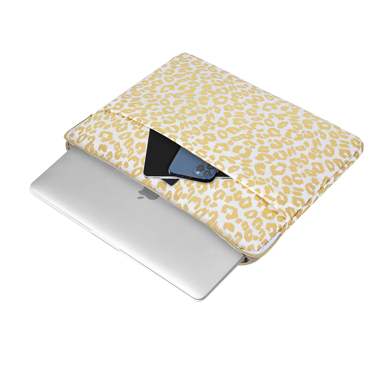 MACK MCC-6103 13"-14" Vivid Notebook Sleeve Beyaz/Sarı görseli 4