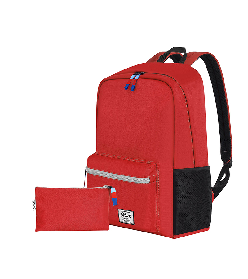 MACK MCK-003 POP Sırt Çantası Kırmızı görseli 2