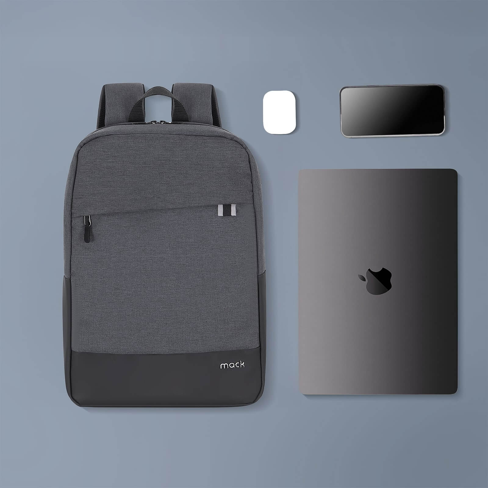 MACK MCE-1103 15.6" UNICITY Eco Notebook Sırt Çantası Siyah görseli 6
