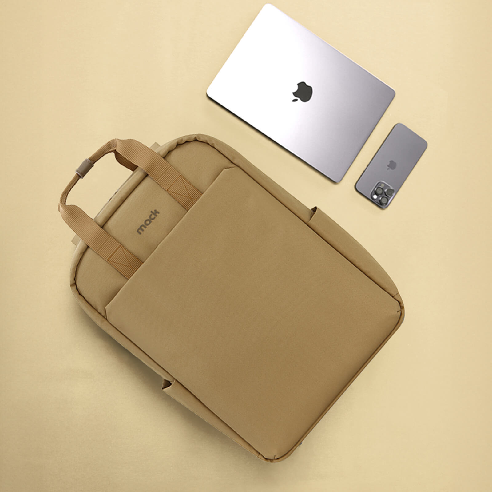MACK MCE-1523 15.6" NOVA Eco Notebook Sırt Çantası Camel görseli 6