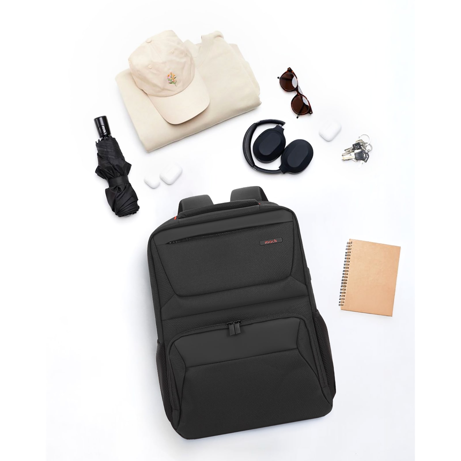 MACK MCC-804 14.1" Business X Notebook Sırt Çantası Siyah görseli 8
