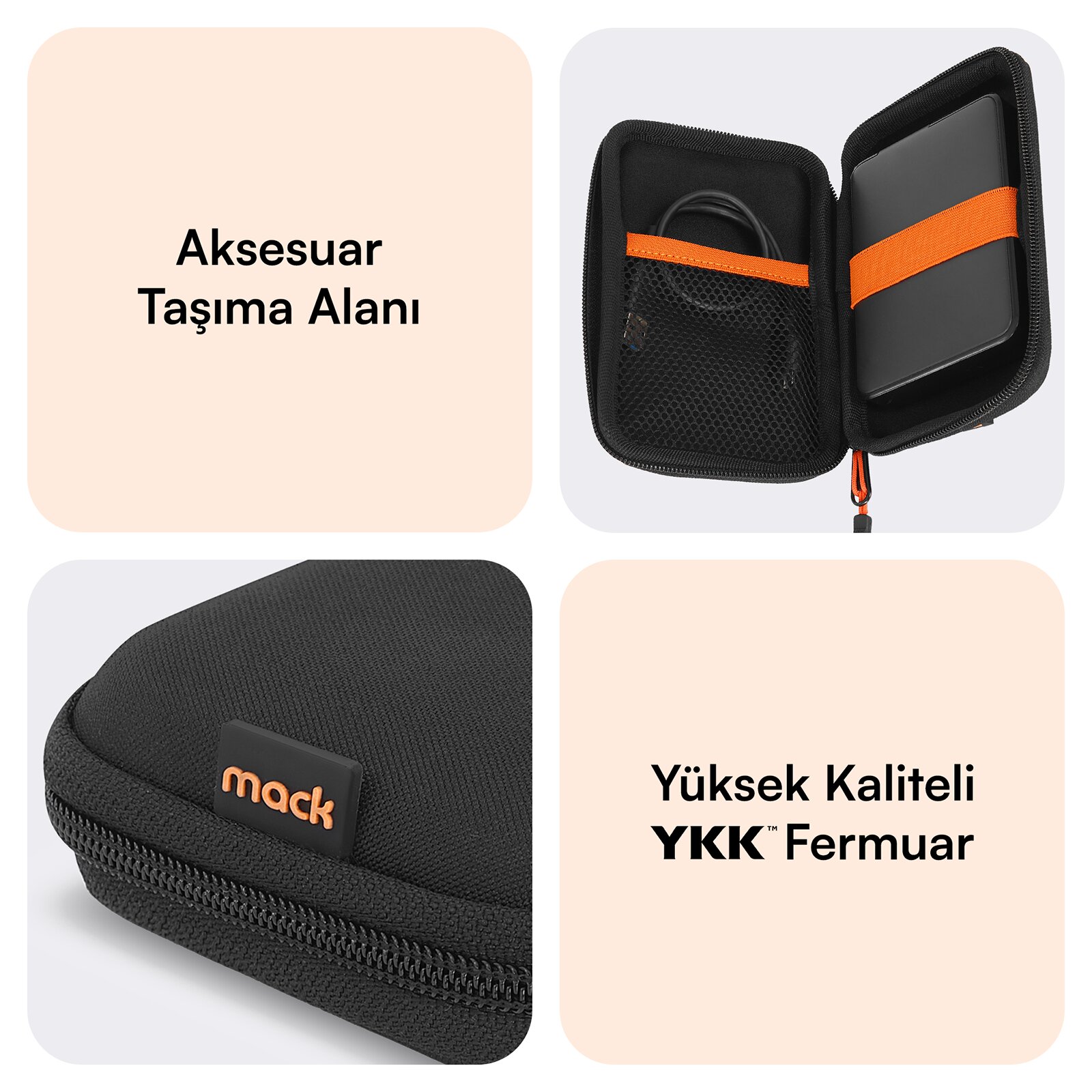 MACK MCC-4009 2.5" Hard Disk Kılıfı Siyah görseli 4