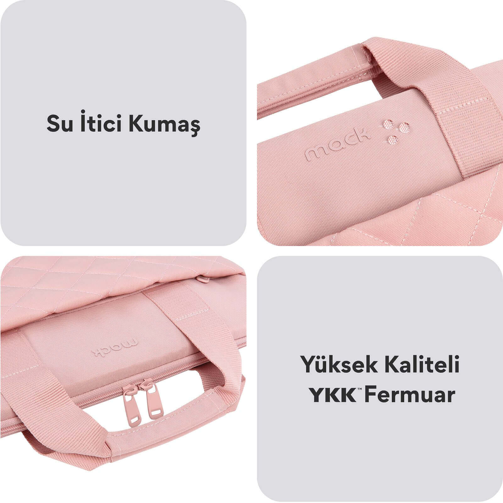 MACK MCC-905 14.1" iksy Notebook Çantası Pembe görseli 4