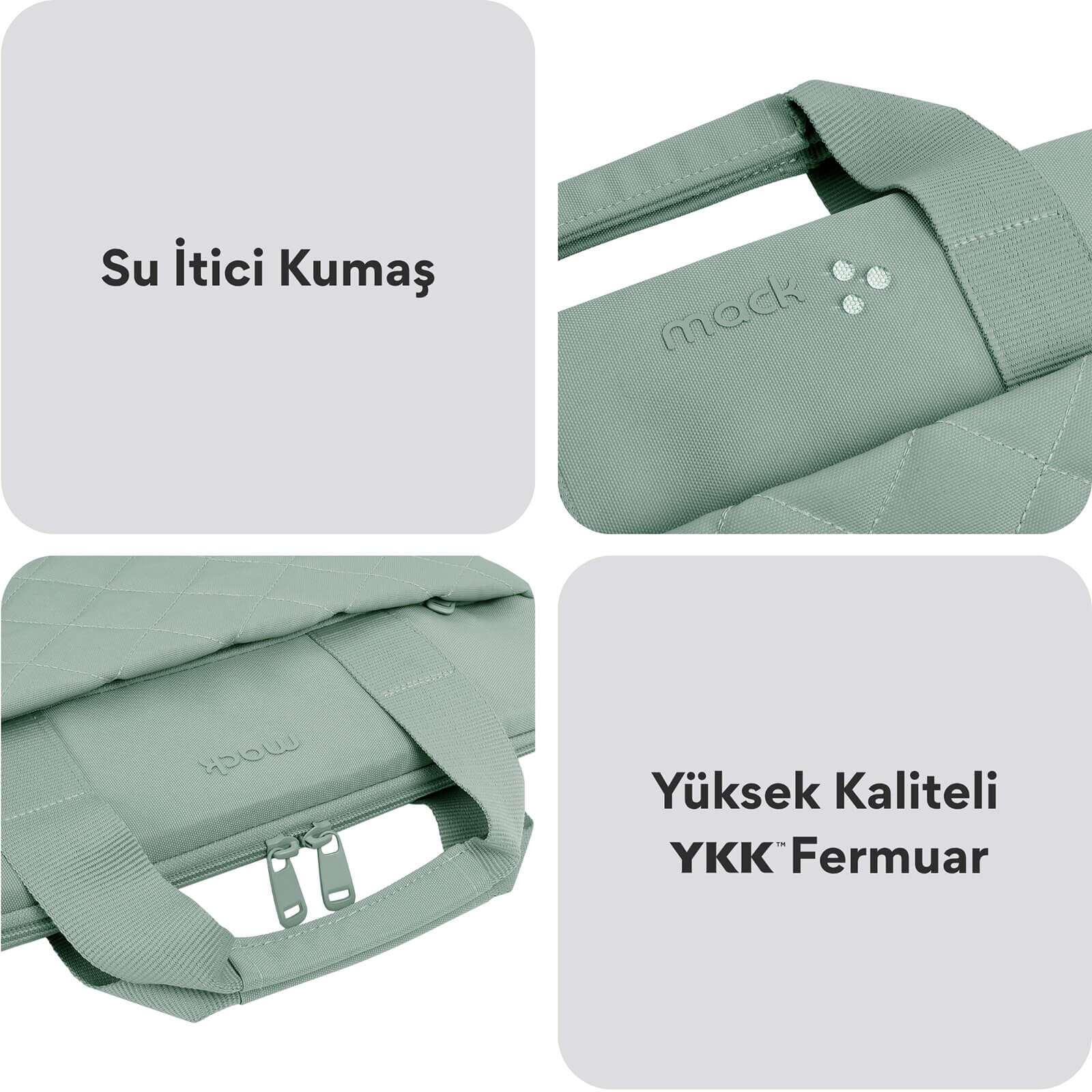 MACK MCC-906 14.1" iksy Notebook Çantası Yeşil görseli 4